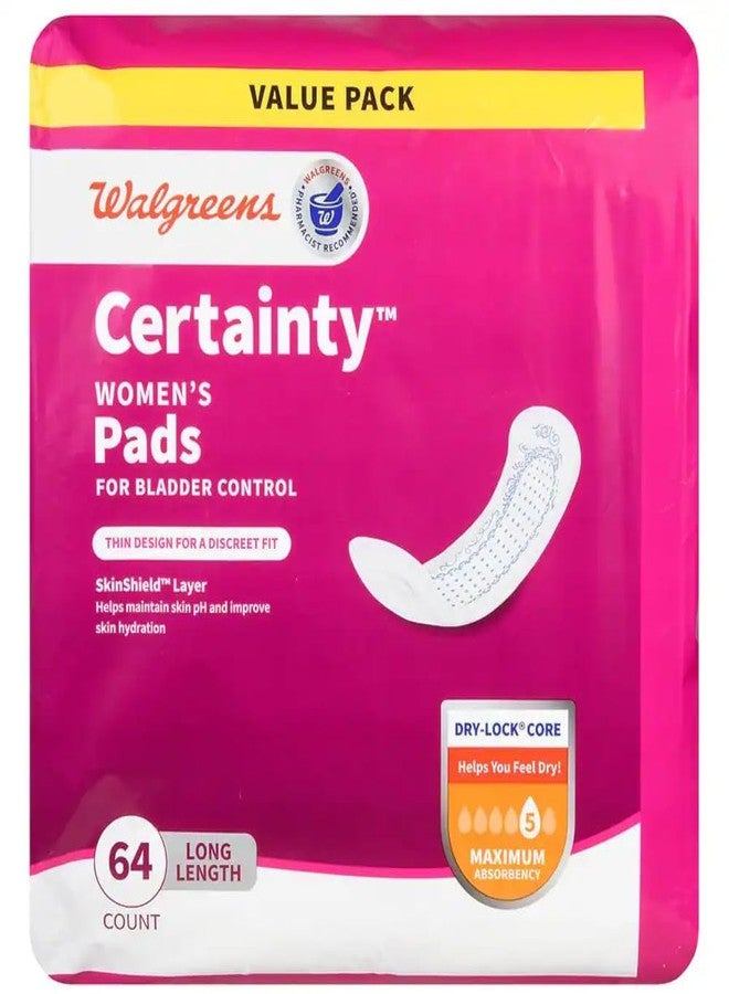 Walgreens Certainty Bladder Protection Pads, Large 64 ea - Image 5